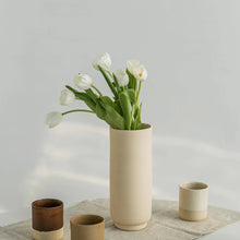 Lade das Bild in den Galerie-Viewer, Vase Sleek aus Steingut - o cactuu